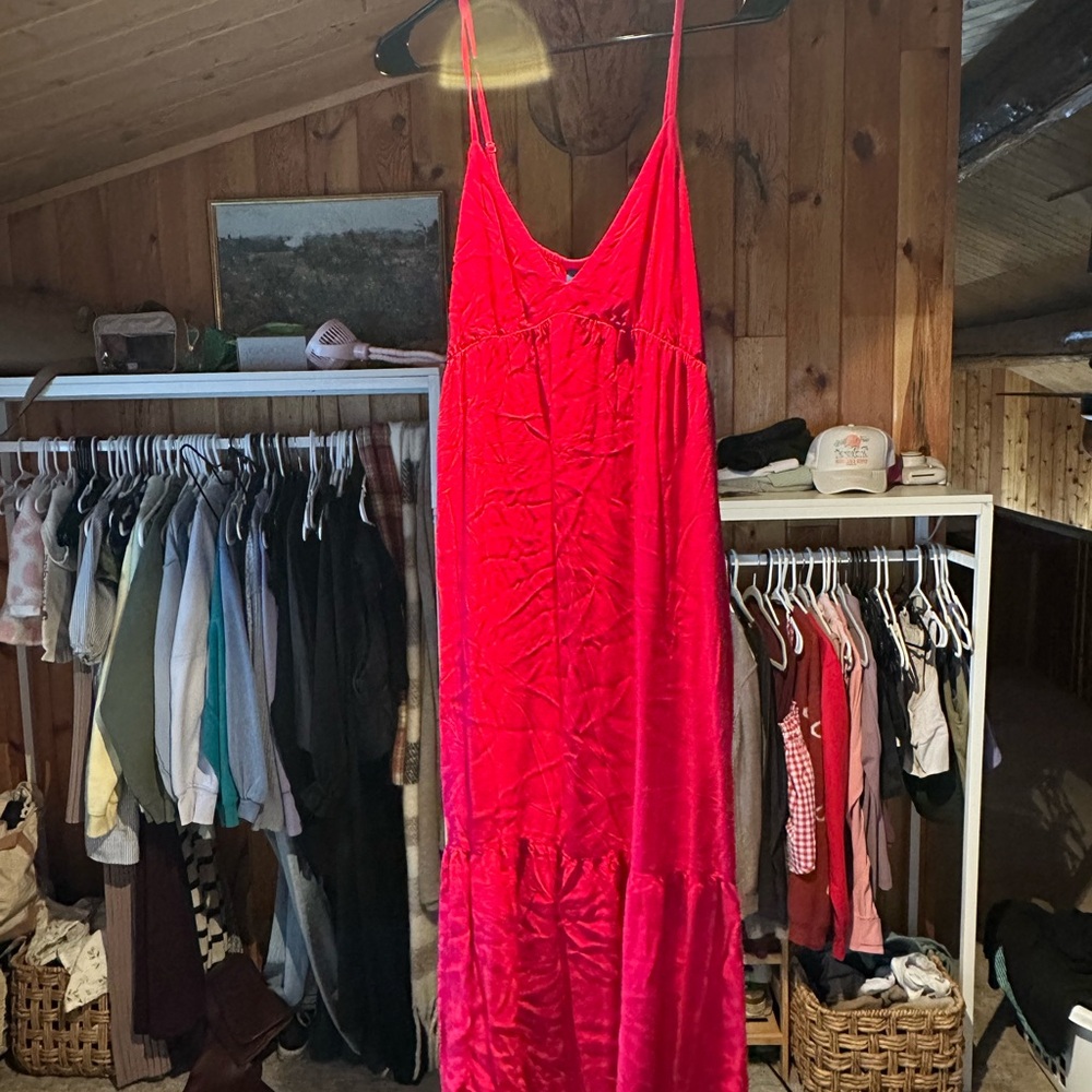 Old Navy Bright Red Blouse